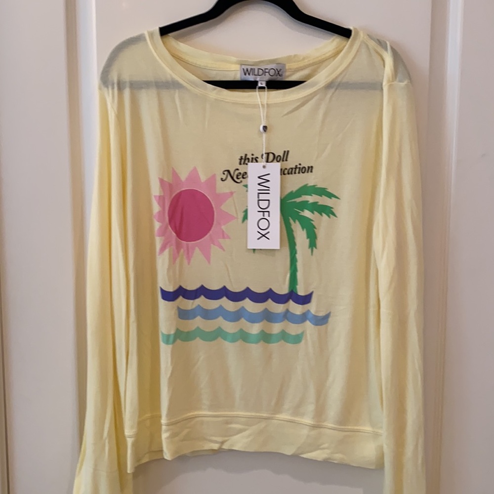 ⭐️NWT⭐️WILDFOX-This doll Needs a vacation shirt